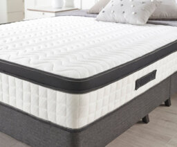 Somnior Beds Somnior Tweed Charcoal Memory Foam Divan Bed With Mattress - Super King - thumbnail 5