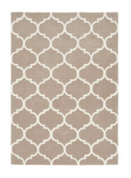 Beige Camel Luxurious Modern Geometric Handmade Rug For Living Room Bedroom & Dining Room-80Cm X 150Cm - thumbnail 5