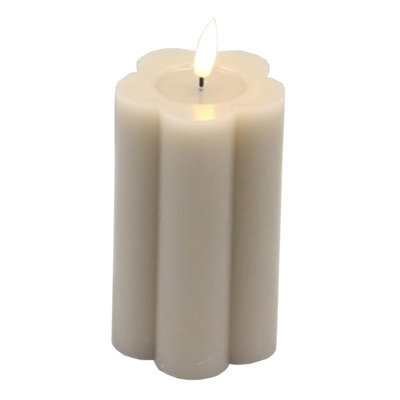 Luxe Collection Natural Glow 2.75X5 Stone Led Candle - image 1