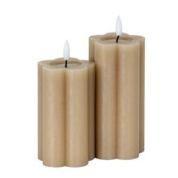 Luxe  Collection  Natural  Glow  2.75X5  Stone  Led  Candle - thumbnail 3