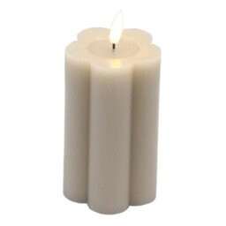 Luxe  Collection  Natural  Glow  2.75X5  Stone  Led  Candle