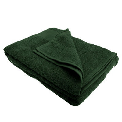 Sols Island 100 Bath Sheet / Towel (100 X 150Cm) Bottle Green (One)