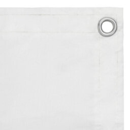 Berkfield Balcony Screen White 90X600 Cm Oxford Fabric - thumbnail 2
