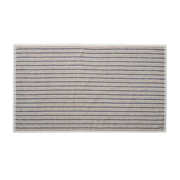 Catherine Lansfield Rice Weave Stripe Cotton 100X150Cm Bath Sheet Grey - thumbnail 3