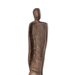Vanity Living 51Cm Bronze Metal Aluminium Sculpture Modern Abstract Decorative Statue For Living Room, Office & Home Decor - thumbnail 3