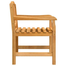 Berkfield 7 Piece Garden Dining Set Solid Wood Teak - thumbnail 6
