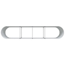 Berkfield Garden Raised Bed Brown 400 X 80 X 81 Cm Steel - thumbnail 7