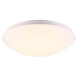 Nordlux Ask Indoor Ceiling Light White Metal Intergrated Led Bathroom Safe - Mains Powered, Ip44 - thumbnail 2
