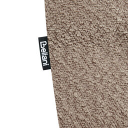 Wyld And Coco Kids Hippo Boucle Armchair Brown With Armrests, Child-Sized Cozy Seat For Bedroom Or Playroom - thumbnail 8