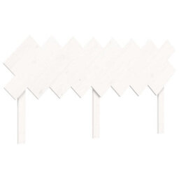 Berkfield Bed Frame With Headboard White 160X200 Cm Solid Wood - thumbnail 8