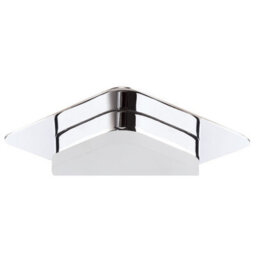 Luminosa Lighting Luminosa Marcel Recessed Down Light 5W Led Square 3000K Ip44, 450Lm, Polished Chrome/frosted Acrylic, Driver Included - thumbnail 5