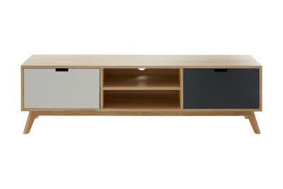 Orsina Contemporary Design Media Unit, Durable Mdf Constructed Modern Tv Cabinet, Functional Sleek Media Unit - image 1