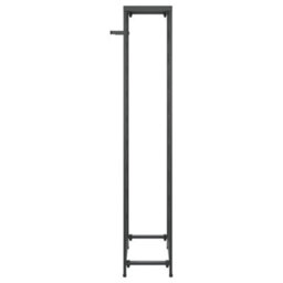 Berkfield Wine Rack For 27 Bottles Black 34X18X100 Cm Wrought Iron - thumbnail 4