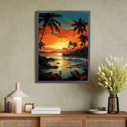AK Frames A1 Classic Dark Grey Modern Picture Frame - Poster Frame For Photos, Prints And Wall Art - Elegant Home Decor - thumbnail 4