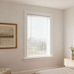 Garden Sanctuary Aluminium Horizontal White Coated Venetian Blind Shade 60Cm(W) X 130Cm(H) - thumbnail 3