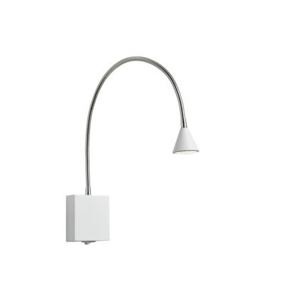 Lucide Buddy Modern Bedside Lamp - Led - 1X4W 4000K - White - image 1