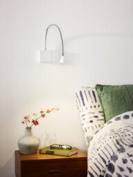 Lucide Buddy Modern Bedside Lamp - Led - 1X4W 4000K - White - thumbnail 4