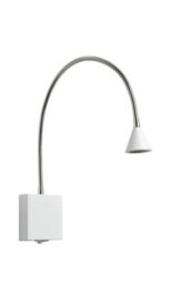 Lucide Buddy Modern Bedside Lamp - Led - 1X4W 4000K - White - thumbnail 3
