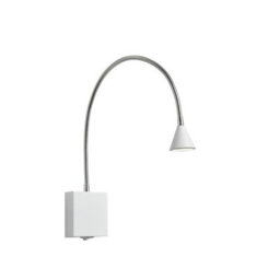 Lucide Buddy Modern Bedside Lamp - Led - 1X4W 4000K - White - thumbnail 1
