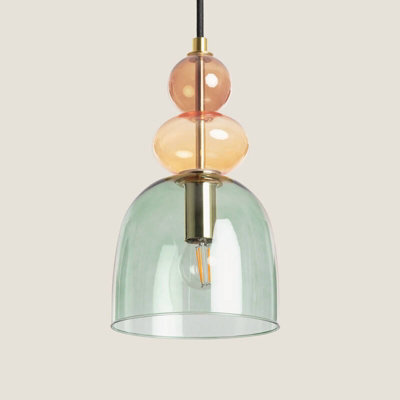 Edit Baudelaire Glass Ceiling Pendant Light Green - image 1