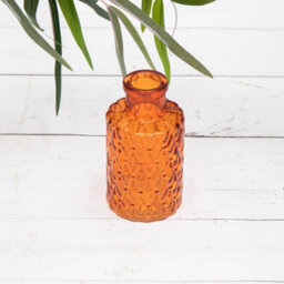 Annibells 4 Vintage Style Glass Bottles / Bud Vases (11060) - thumbnail 4