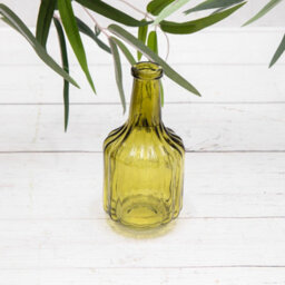 Annibells 4 Vintage Style Glass Bottles / Bud Vases (11060) - thumbnail 6