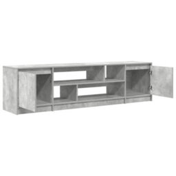 Berkfield Tv Cabinet Concrete Grey 188.5X41X50 Cm Engineered Wood - thumbnail 5