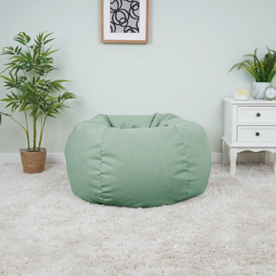 rucomfy Beanbags Rucomfy Veneto Classic Bean Bag For Adults - Jade Soft Lounge Chair - image 1