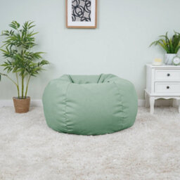 rucomfy Beanbags Rucomfy Veneto Classic Bean Bag For Adults - Jade Soft Lounge Chair - thumbnail 1