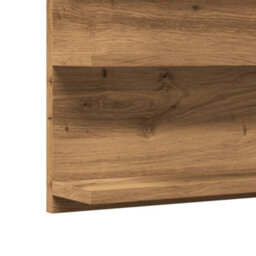 Berkfield Bathroom Mirror Cabinet Artisan Oak 90X11X45 Cm Engineered Wood - thumbnail 8
