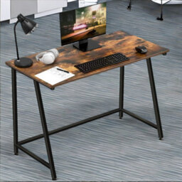 Rafaelo Mobilia Industrial Rustic Computer Desk 100Cm Wide - thumbnail 4