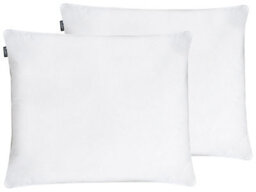 Wyld And Coco Duck Down Pillow Set 2 Pack 50 X 60 Cm - Medium-Soft Cotton-Cover Pillows - thumbnail 1