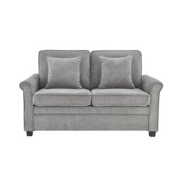 Bravich Ramy Sofa Bed Corduroy 2 Seater Fold Out Mattress - Grey - thumbnail 7