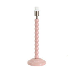 Valuelights Bobbles Rose Pink Bobbin Table Lamp Base - thumbnail 2