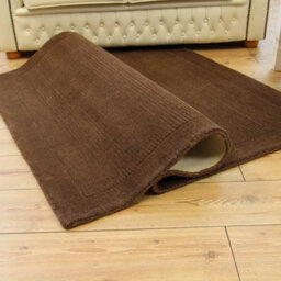 Handmade Plain Wool Modern Easy To Clean Rug For Bed Room Living Room And Dining Room-68 X 240Cm (Runner) - thumbnail 2