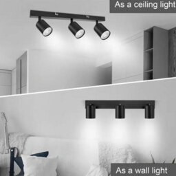 Ceiling Spotlight Adjustable Kitchen Bar Spot Light Led Gu10 Bulbs Lamp - thumbnail 4