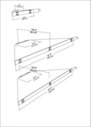 "Decorotika Mensi Screwless Design Corner Tv Stand Tv Unit Up To 45"" Tvs" - thumbnail 5