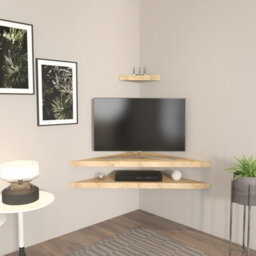 "Decorotika Mensi Screwless Design Corner Tv Stand Tv Unit Up To 45"" Tvs" - thumbnail 6