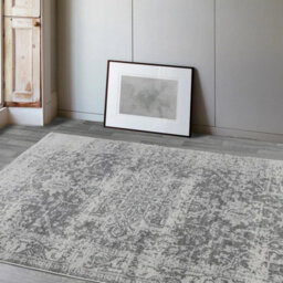 Xample Nova Antique Grey Rug 240 X 340 Cm Low Pile Flatweave Rug, Polypropylene, Machine Woven, Made In Turkey22 - thumbnail 3