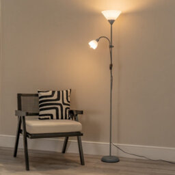Valuelights Mozz Silver Mother And Child Floor Lamp - thumbnail 3