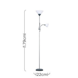 Valuelights Mozz Silver Mother And Child Floor Lamp - thumbnail 9