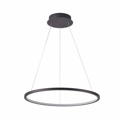 Luminosa Lighting Luminosa Vinola I 80Cm Led Pendant Ceiling Light Black 3000/4000K - image 1