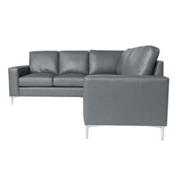 Furniture in Fashion Baltic Faux Leather Corner Sofa In Dark Grey - thumbnail 6