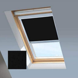 Classic Roof Blind  Window Code (03F) Black For Keylite Roof Windows, Blackout Blind - thumbnail 5