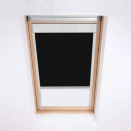 Classic Roof Blind  Window Code (03F) Black For Keylite Roof Windows, Blackout Blind