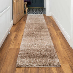 Loomed Kukoon Alder Brown Soft Pile Modern Living Area Rug - 240 X 60Cm - thumbnail 7