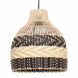 First Choice Lighting Tanya Natural Rattan Mix Pendant Lightshade - thumbnail 1