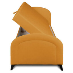 Heze Furniture Ping Day Bed Chaise Lounge With Storage - Yellow (Mavel68) - thumbnail 2