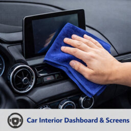 H4H 2 Pack Dark Blue Microfiber Car Cloth 60X40Cm Ultra Absorbent Drying Towel For Cars Suv Rv Truck Soft For Detailing Polish Car - thumbnail 3