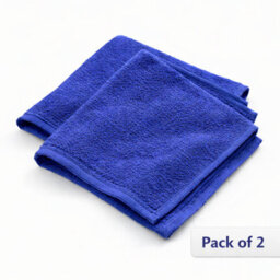 H4H 2 Pack Dark Blue Microfiber Car Cloth 60X40Cm Ultra Absorbent Drying Towel For Cars Suv Rv Truck Soft For Detailing Polish Car - thumbnail 7